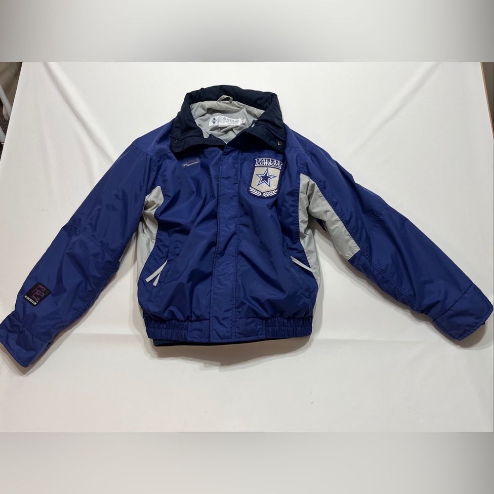 Columbia Dallas Cowboys Insulated Full Zip Jacket Mens Medium NFL Coaches Club
